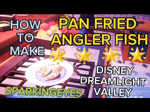 How To Make Pan Fried Angler Fish In Disney Dreamlight Valley