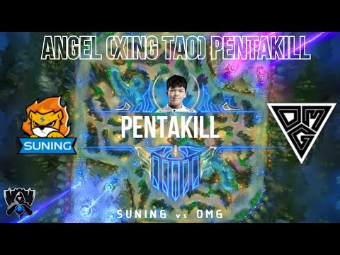 ANGEL PENTAKILL - SN vs OMG [ Sunning VS Oh My God ] - LPL
