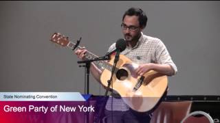 Hayride Casualties political songs at Green Party of NY Conventionion