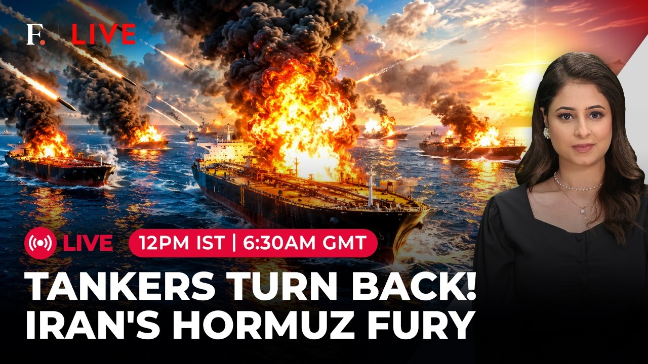 LIVE: Iran 'Attacks' 6 Ships In 24 Hours As Gulf Of Oman Shipping Risks Rise | Firstpost Live