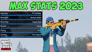 How to Max Out Stats in GTA 5 Online 2023
