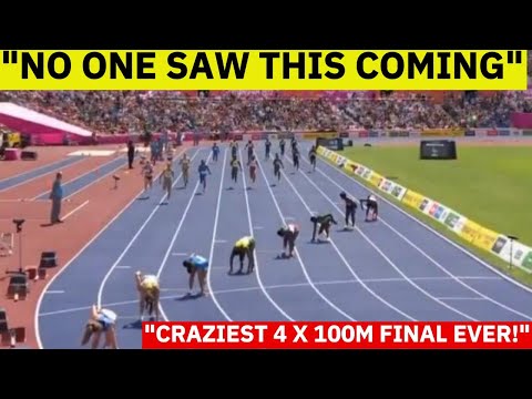 "OMG!🔥Nigeria Destroys Jamaica In The Most Shocking 4x100m Final Ever"