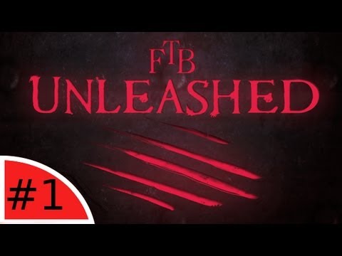 Feed The Beast Unleashed Lets play w/ TurBotFilms Ep 1 (A new mod pack)