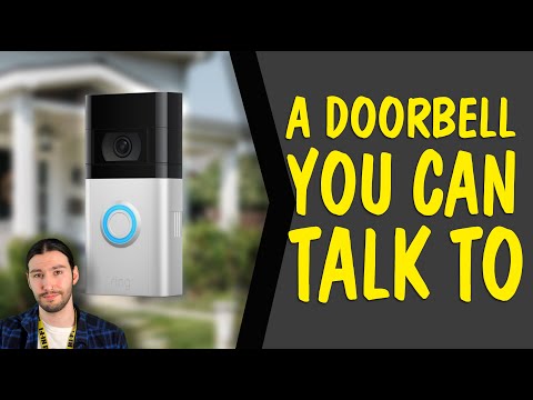 A Doorbell you can TALK to | RING Video Doorbell 4