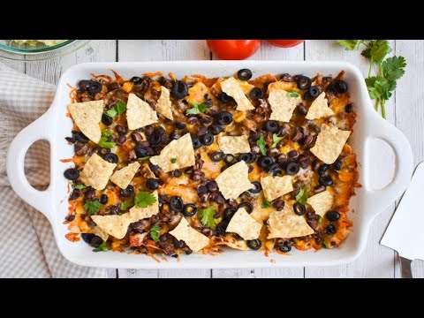 Low-FODMAP Taco Casserole (HD)