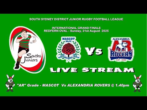 SOUTH SYDNEY DISTRICT JNR RL  A Reserve GRAND FINAL 2025  Mascot  Vs  Alexandria Rovers