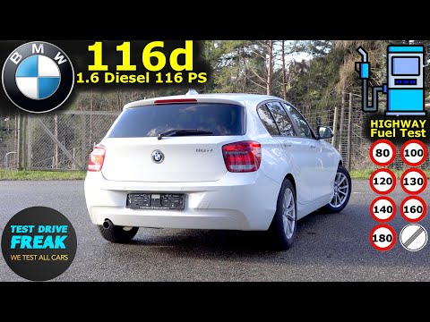 2014 BMW 116d Efficient Dynamics 116 PS Manual 🚗 Test Drive | Fuel Consumption & Performance
