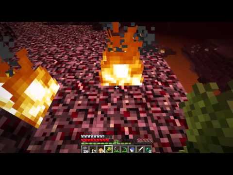 La trappola della gravel nel nether! Minecraft #5