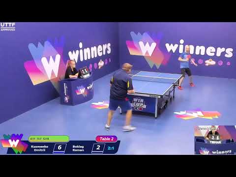 WINners CUP table 2  26.09   Kuzmenko Dmitrii - Boklag Roman 15:30