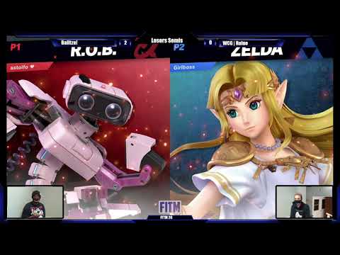 FiTM 26 - Balltze (ROB) vs Rulue (Bayonetta, Peach, Zelda) - Loser's Semis