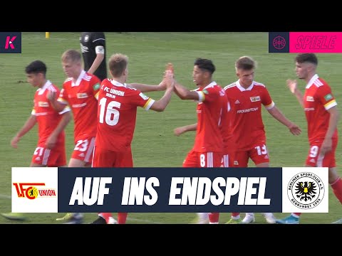 Kaltschnäuzig ins Finale: Union kickt tapferen BSC raus | 1. FC Union – Berliner SC (U19-Pokal)