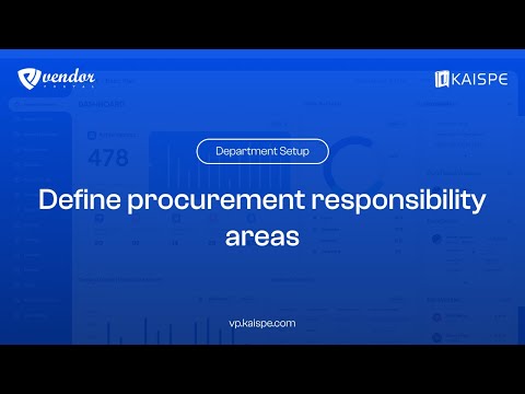 Departments Setup & Configuration