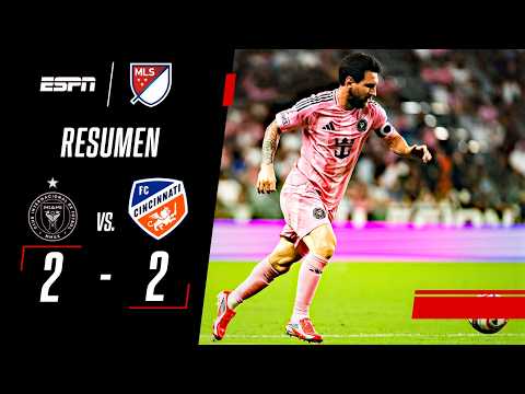 Video: INTER MIAMI EMPATÓ ANTE CINCINNATI
