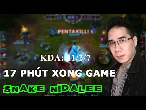 Hấp diêm quân địch phải AFK - Đẳng cấp Nidalee cày thuê số 1 VN