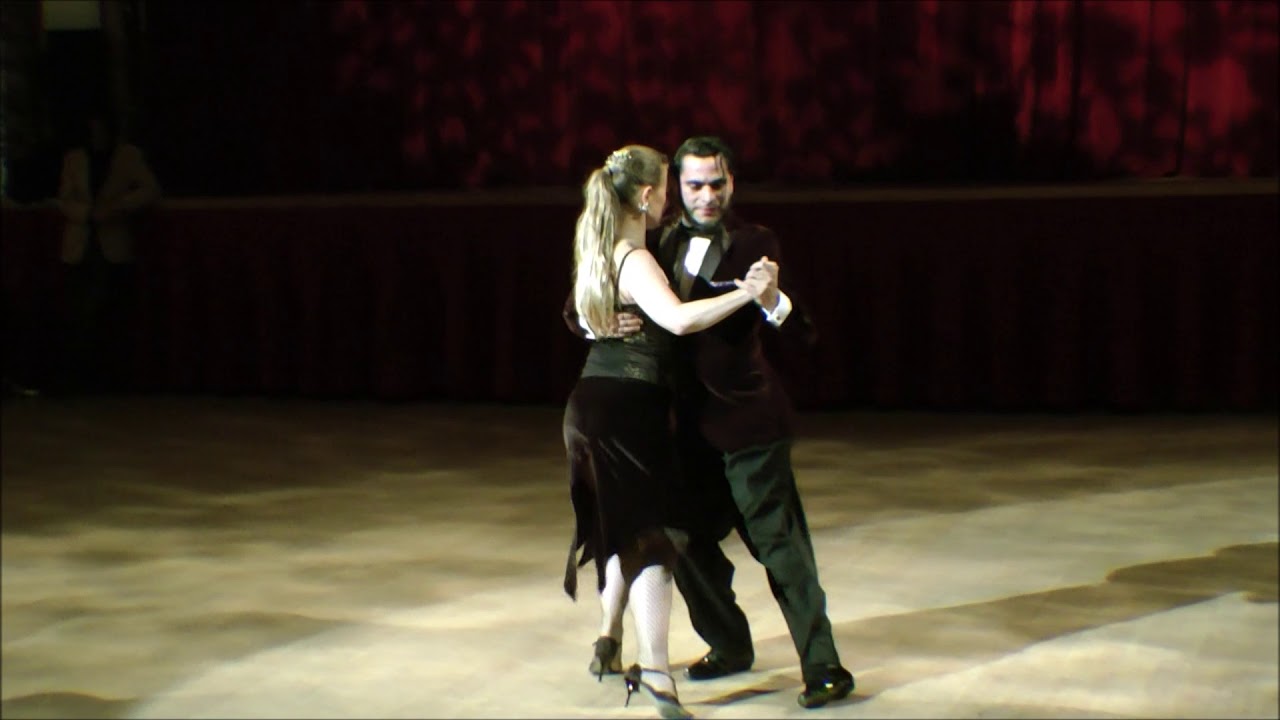 Lisette Perelle y Alexander Moncada at Vecher Tango April 13, 2019