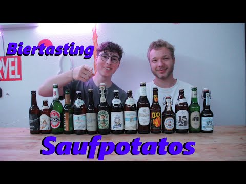 Unser erstes Biertasting 🍺😋| Saufpotatos