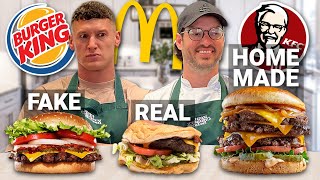 Recreating Popular Fast Food ft. Professional Chef