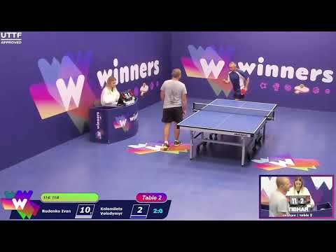 Winners League  08.09.21  Rudenko Ivan - Kolomiiets Volodymyr 14:00