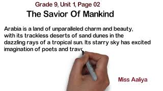 Download lagu Grade 9 Paragraph one The Savior of Mankind Part 1... mp3