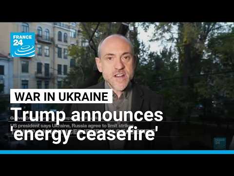 Trump's energy ceasefire announcement was 'news for me' (Zelensky)