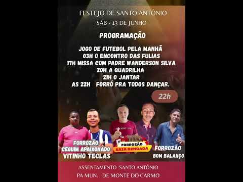 Festejo em Monte do Carmo do Tocantins.