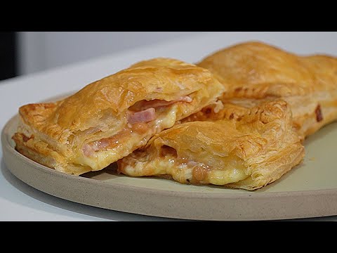 Cheese Ham and Baked Bean Pasties