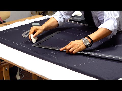 Process of Making the Ultimate Bespoke Suit by a 55-Year Master Tailor in Korea | Start to Finish
