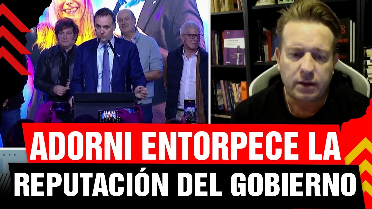 🚨 Adorni Entorpece la credibilidad y reputación del Gobierno | Nicolás Márquez