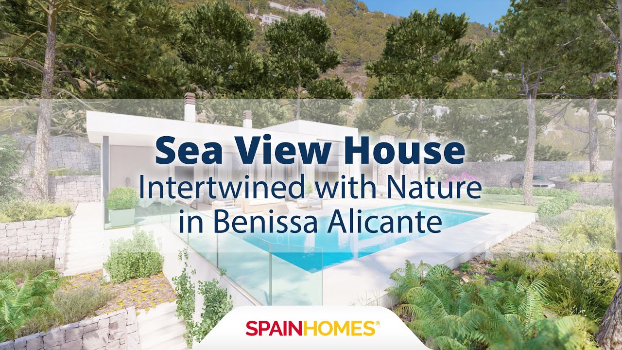Haus mit Meerblick inmitten der Natur in Benissa Alicante