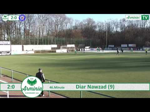 ArminiaTV - Arminia Klosterhardt II gegen Blau Weiß Oberhausen - 04.12.2016 -  Kreisliga A