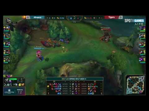 League Of Legends — Afreeca Freecs vs ROX Tigers  LCK Spring Split 2017 Game 1