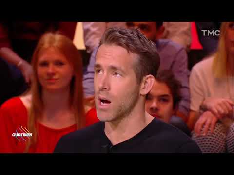 Deadpool 2 French interview with Ryan Reynolds and Josh Brolin