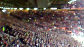 preview picture of video 'Old Trafford Carling Cup Semi Final Derby end 7 57'