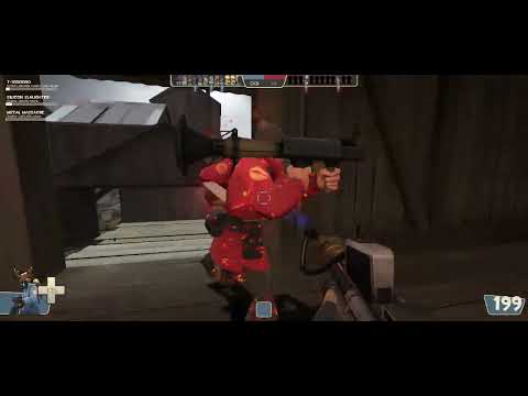 Team Fortress pyro gameplay