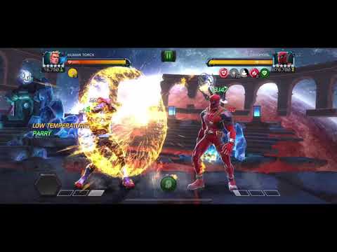 R3 Human torch abyss Deadpool solo AOL mcoc