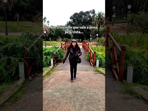 Um lugar lindo mesmo no frio! #Parquerodo #montevideo #montevideu #uruguai #turismo #viagem #passeio