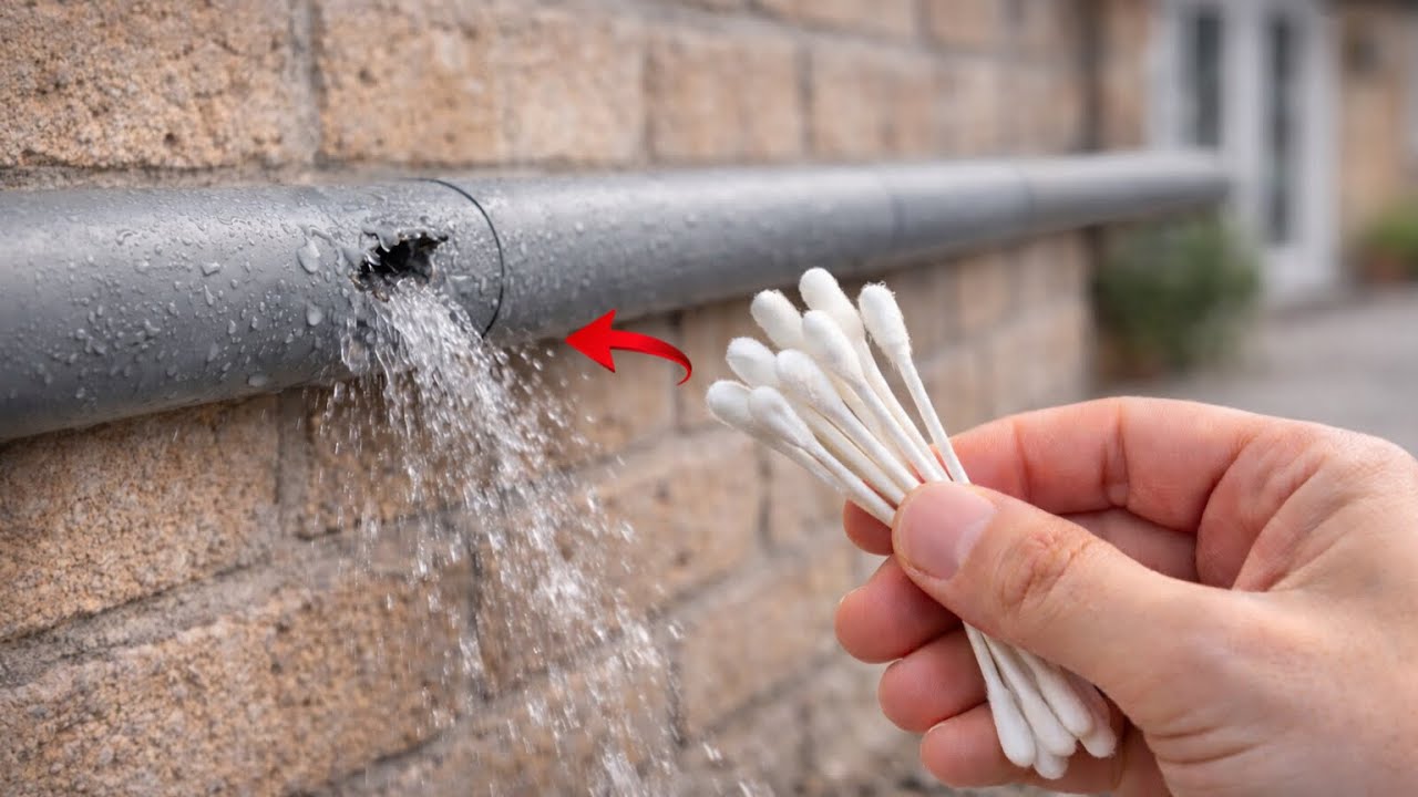 لا تغيّر الأنبوب! أصلح أي ثقب في أنابيب PVC بطريقة مجانية وبسيطة