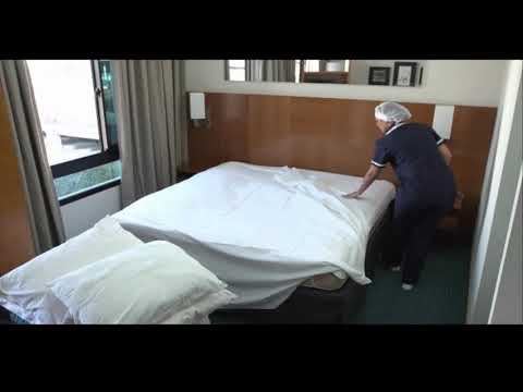 Aula 05 - Arrumação diária - Curso de Camareira.