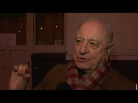 Interview with Pierre Bergé at the Givenchy Fashion Show in Paris