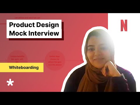 Product Design Whiteboarding Mock Interview