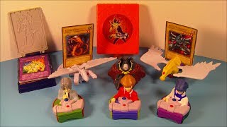 2006 SHONEN JUMP'S YU-GI-OH GX SET OF 8 McDONALD'S HAPPY MEAL KID'S TOYS VIDEO REVIEW