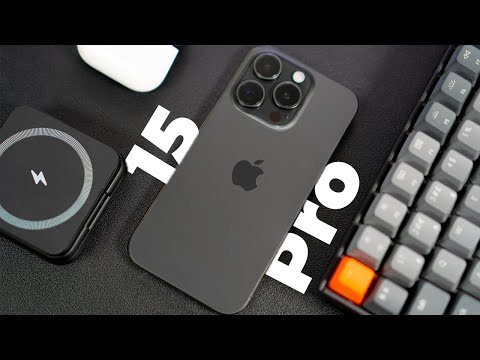 iPhone 15 Pro - Black Titanium: Unboxing + First Impressions