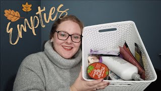 Fall Empties | ❄️ Vlogmas Day 1 ❄️