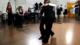 Ana Maria Schapira e Claudio Ruberti stage Tango Milonguero