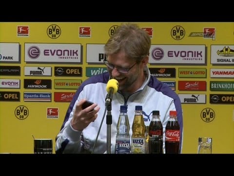 Pressekonferenz mit lustigem Jürgen Klopp - Dzeko ruft an - SPORT1