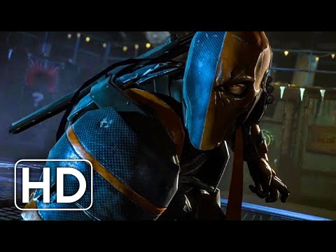 Batman Vs Deathstroke Fight Scene