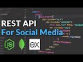 Build A Social Media Backend REST API With Node JS Node Express MongoDB Real World Project