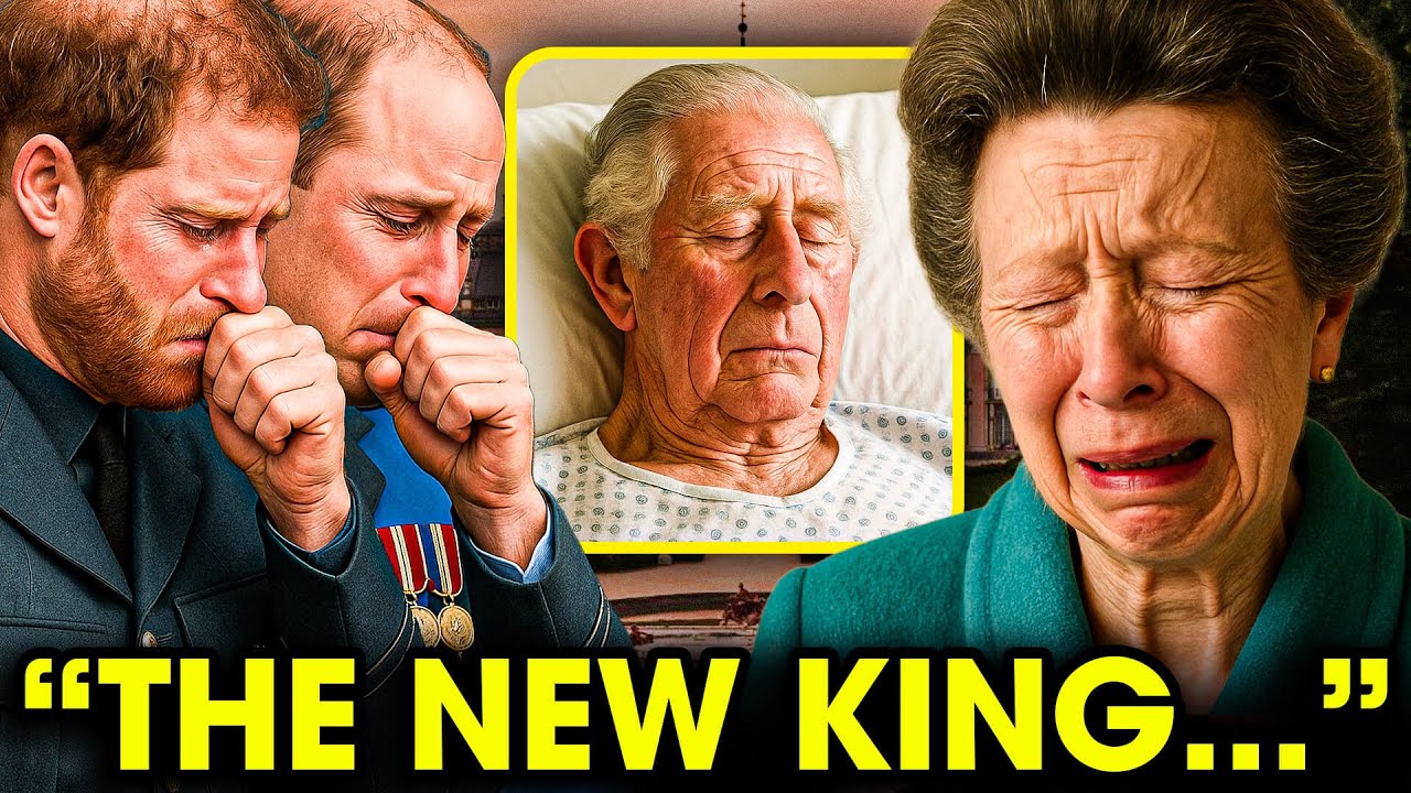 Princess Anne Reveals The King’s Final Wish, Prince William and Harry Are Stunned