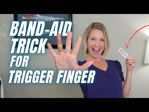 Stop Trigger Finger or Trigger Thumb with this BAND-AID® Trick