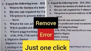 How to remove - red / green / blue underline on ms word & ms powerpoint